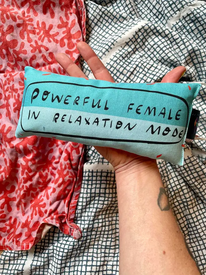 The message hits different when it's weighted and lavender-scented. 