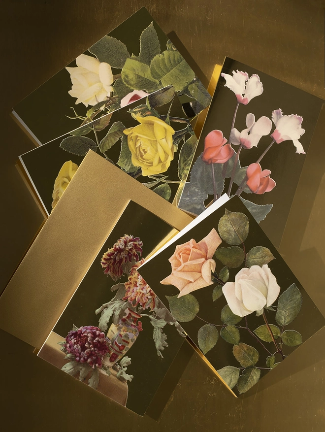 floral cards