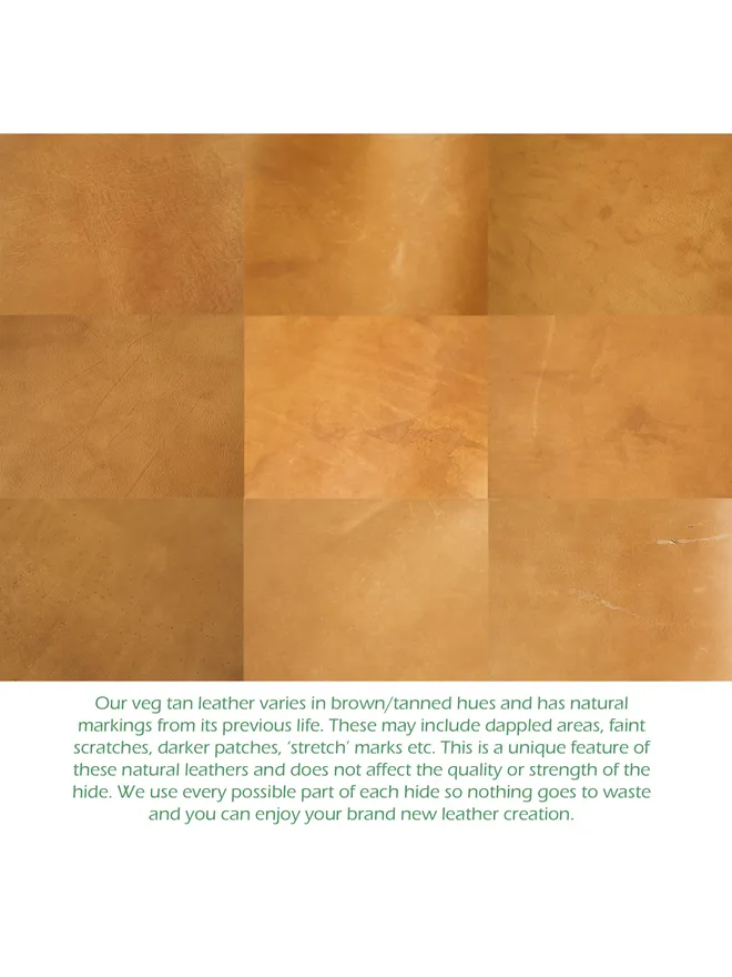 leather blemished examples