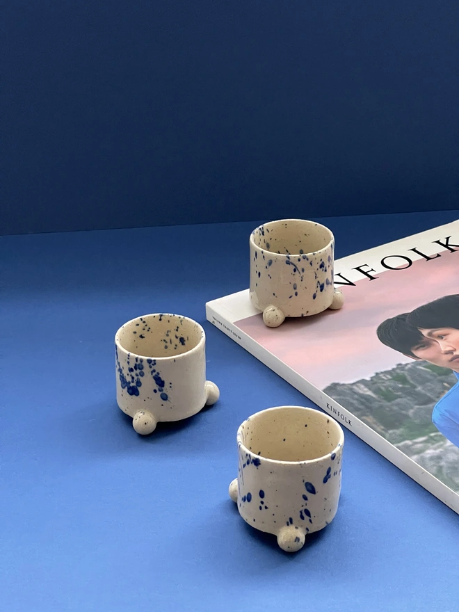 Ceramic Three Ball Leg Espresso Cup