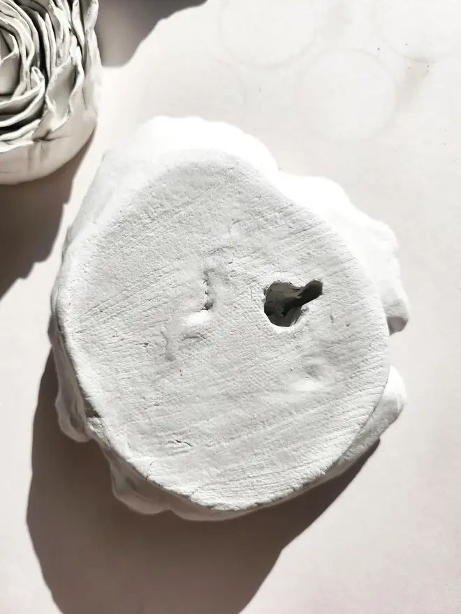 handmade clay peonies