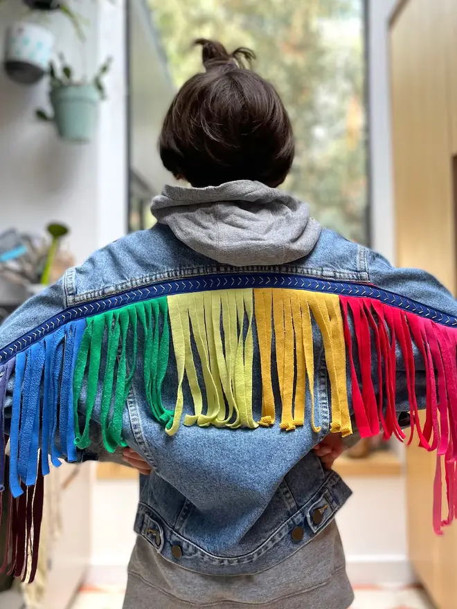 Upcycled Vintage Denim Jacket