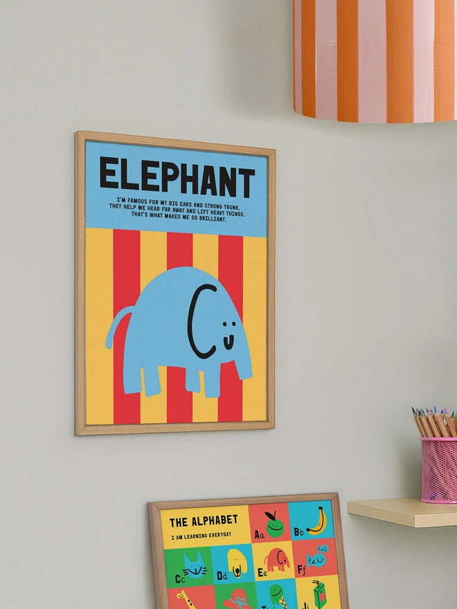 Elephant Art Print - Room