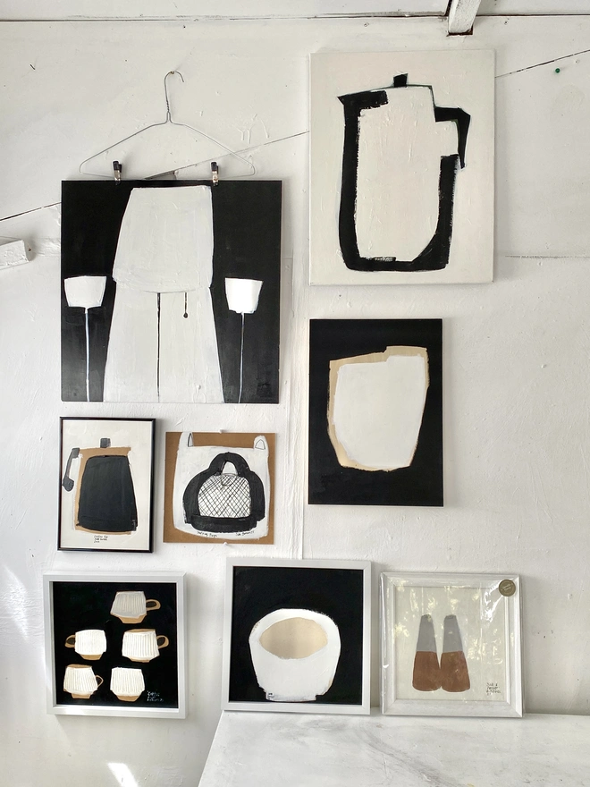 Kitchen Paintings by Samantha Barnes