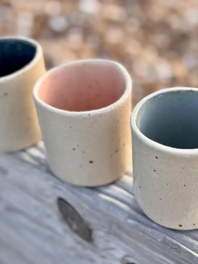 Coastal Style Ceramic Handmade Cup