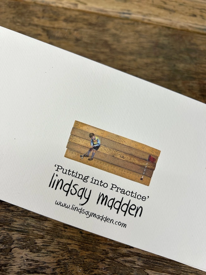 Putting it into practice Father's day print