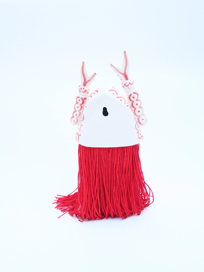 handmade ceramic lobster wall hanging 