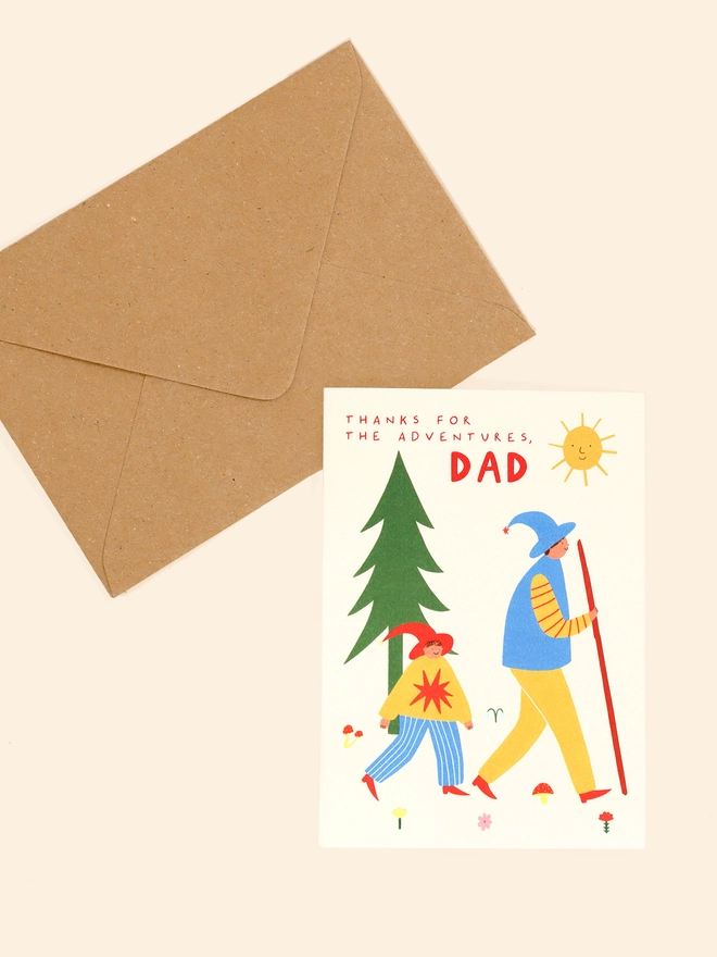 'Thanks For The Adventures, Dad' Father's Card
