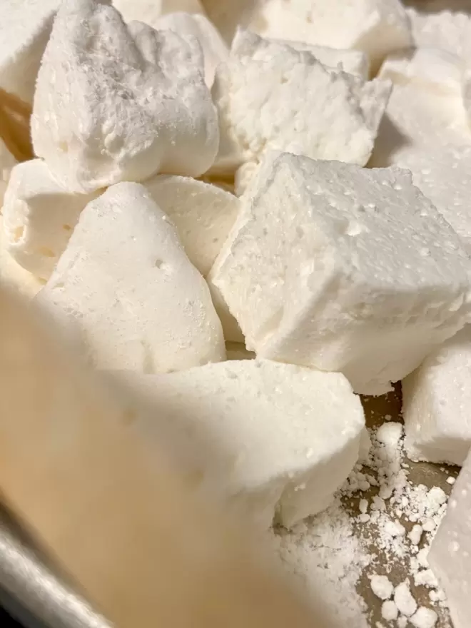 Handmade marshmallows