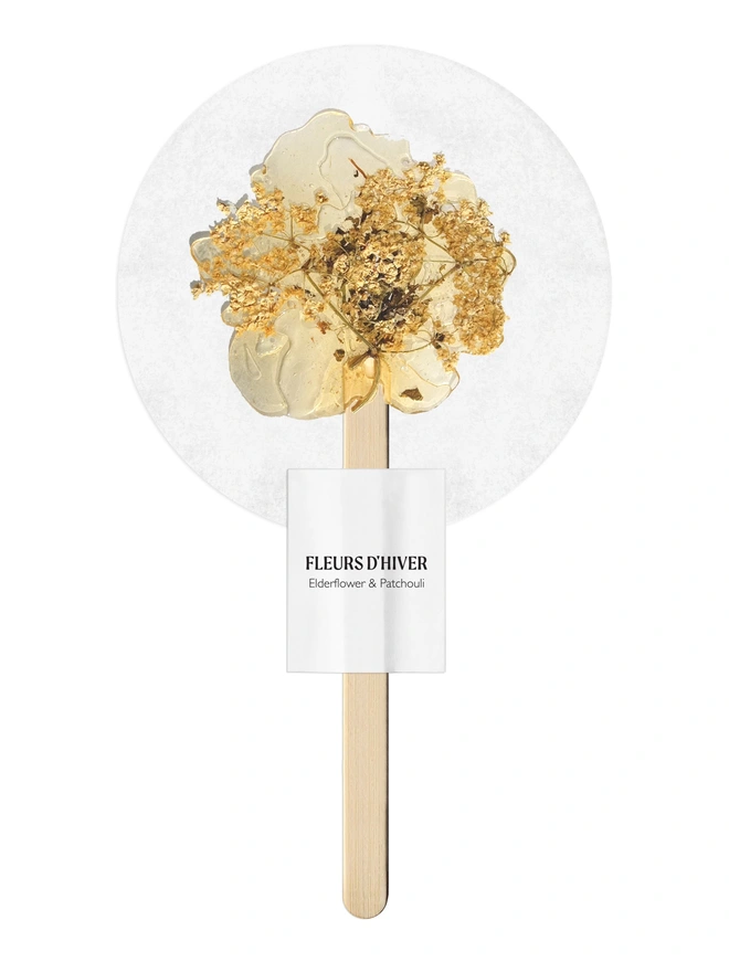 Fleurs-d-hiver-Elderflower-Patchouli on a stick
