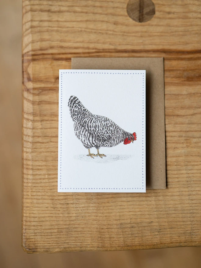 Design 2 - Dappled Hen