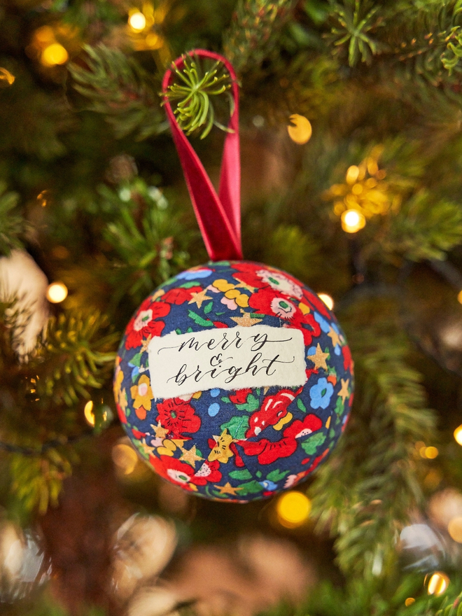 Personalised Christmas ornament