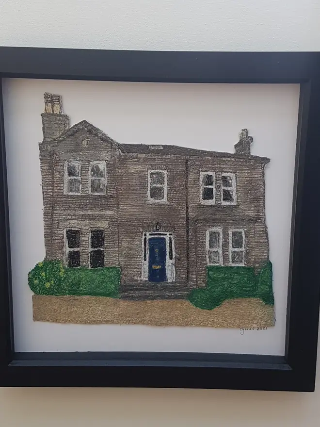 Personalised House Portrait Illustration