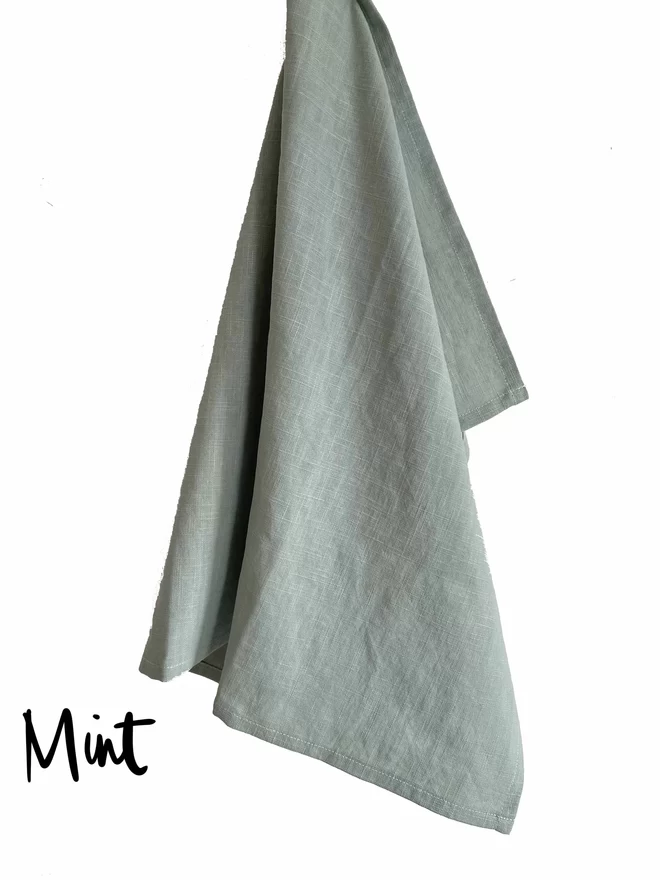 Mint tea towel