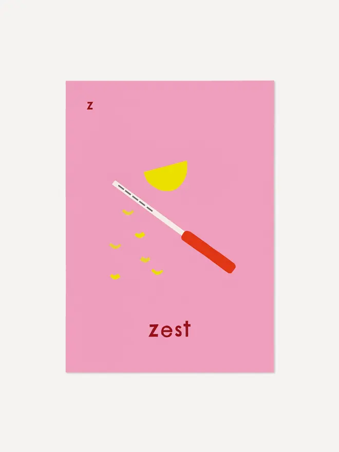 'Zest' Print