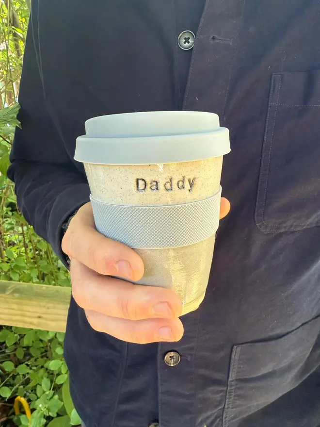 ceramic travel mug daddy