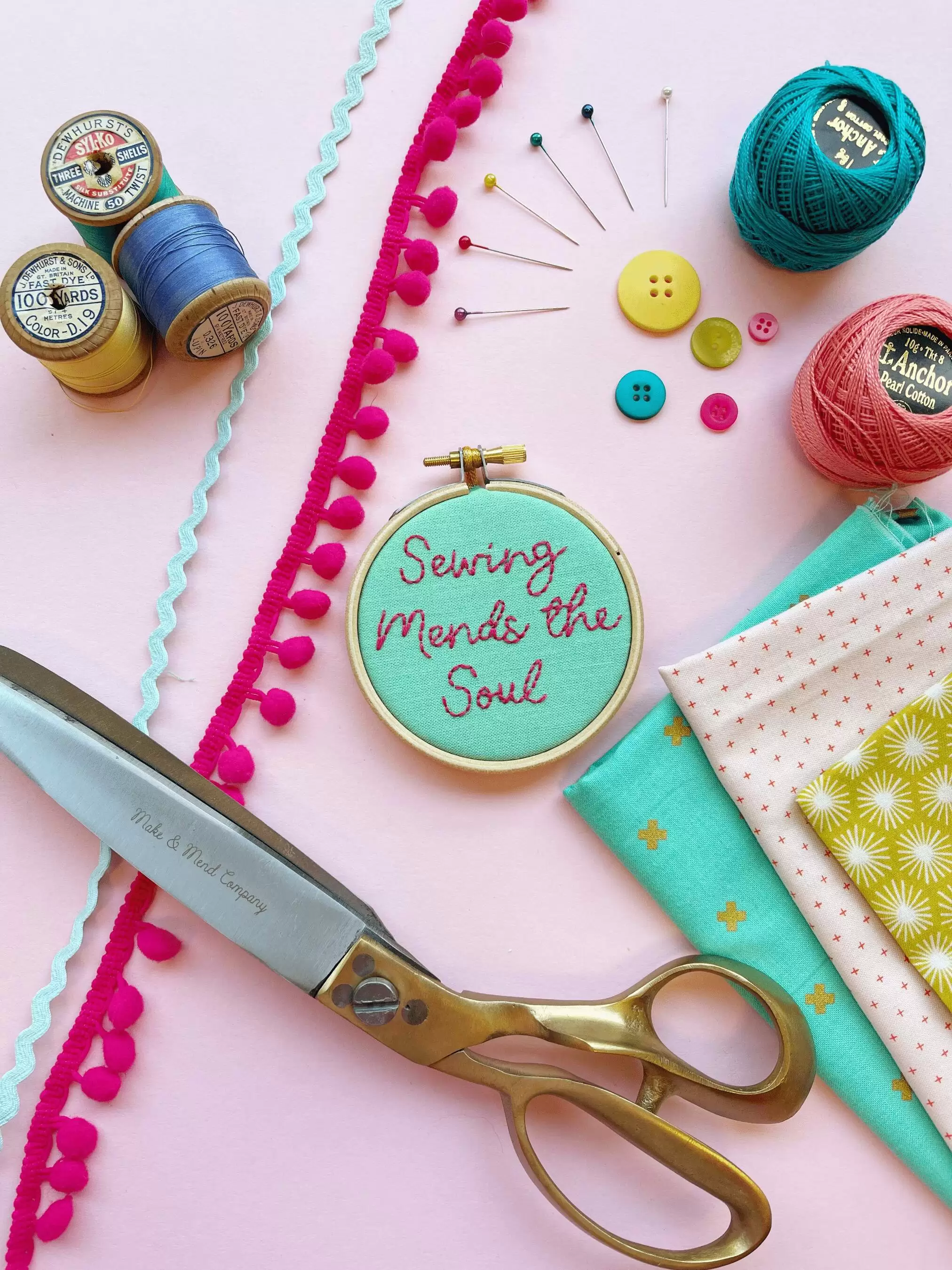 What Embroidery Materials do I Need in My Sewing Kit?