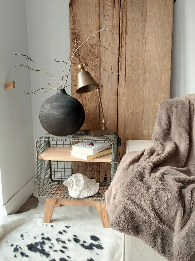 Rustic Bedside Table (Set of 2)