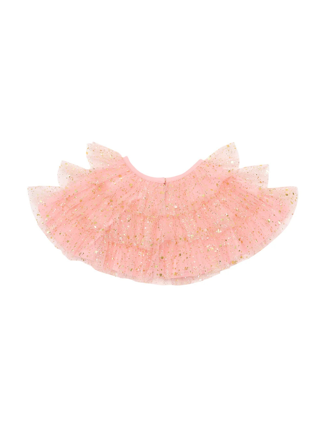 pink kids' sparkle cape