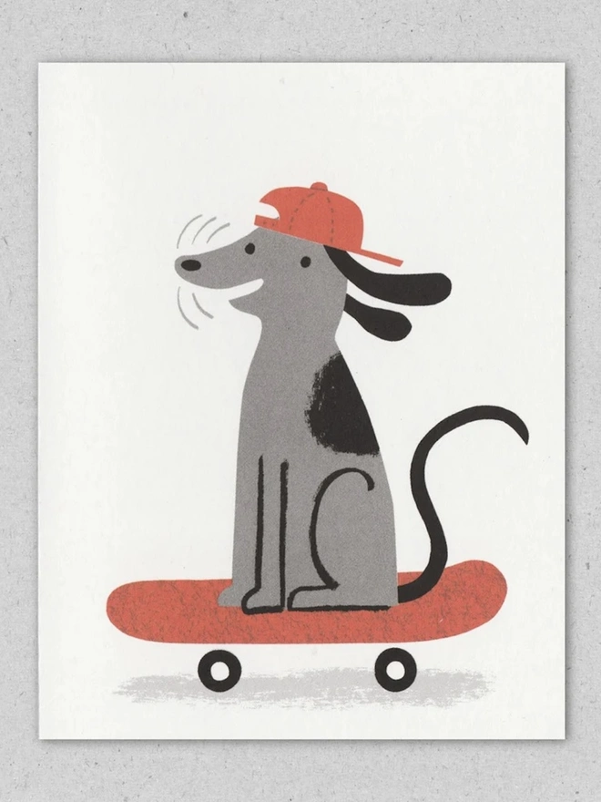 Deck Dog Friendship Card