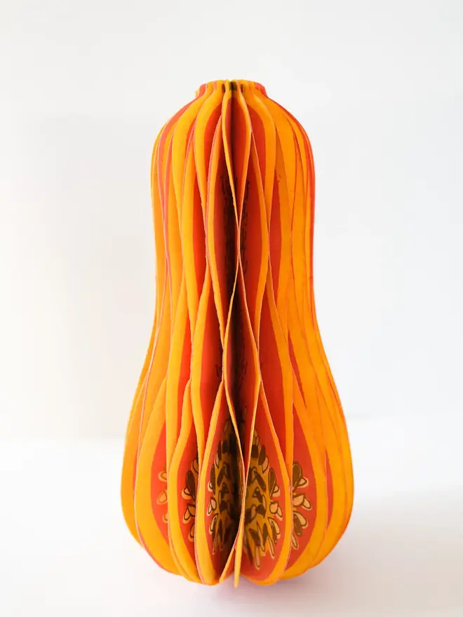 Squash Honeycomb Ornament (Set Of 6)