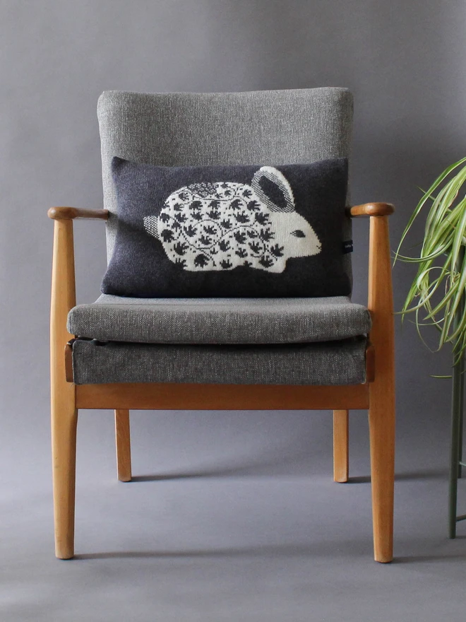 China Rabbit Cushion