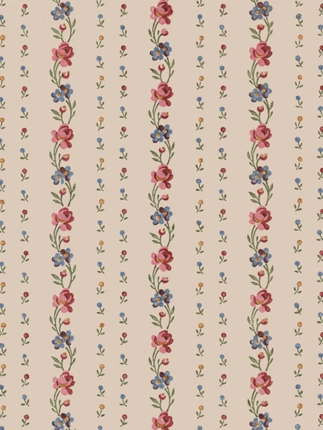 Belle Buds Blush Wallpaper