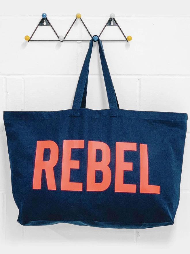 Rebel Rebel Supersize Tote - Front