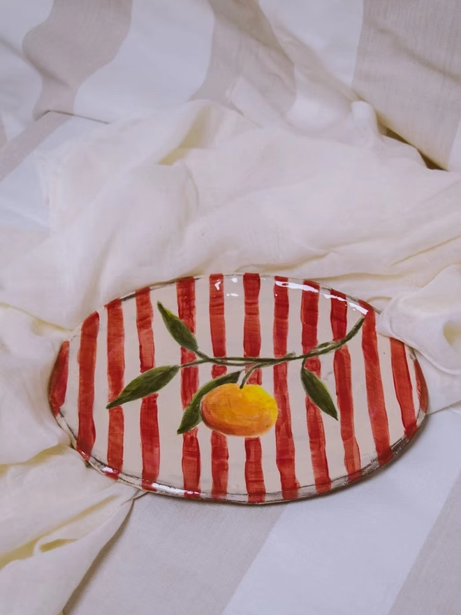 Terracotta Clementine Platter