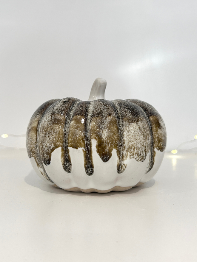 Personalised ceramic pumpkin