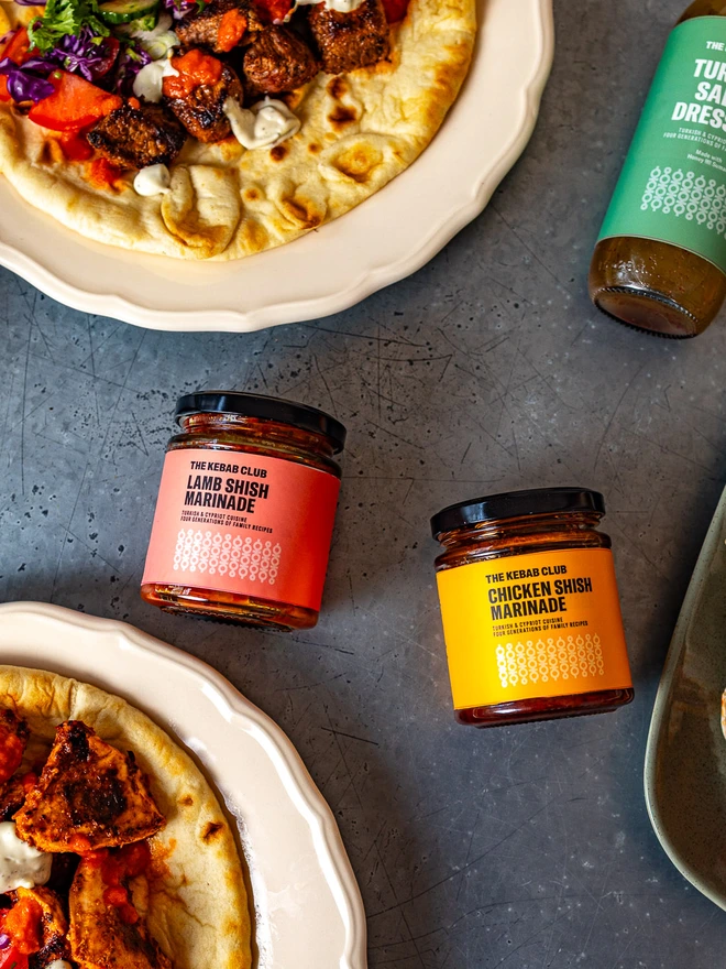 jar & food