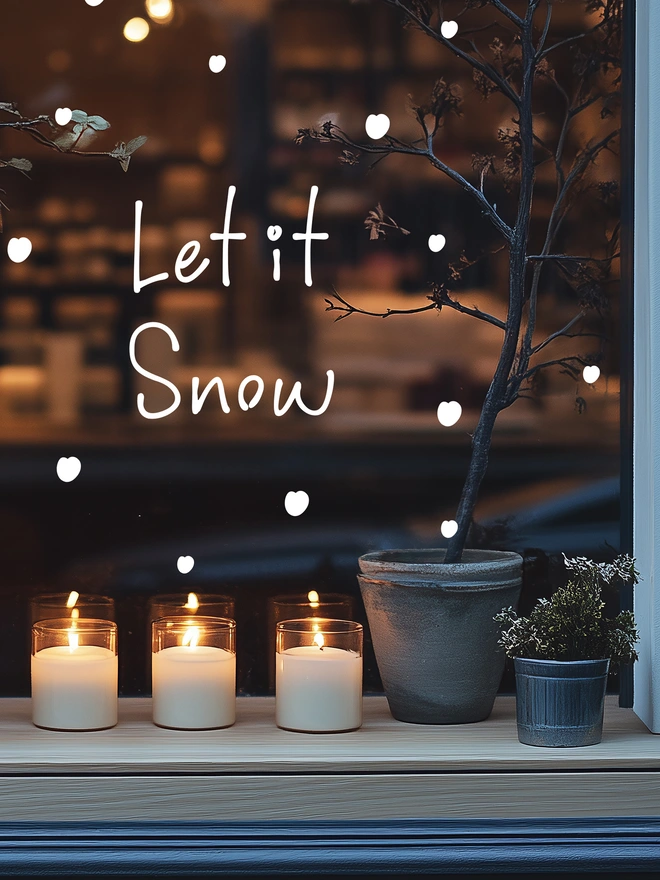 let it snow window graphic