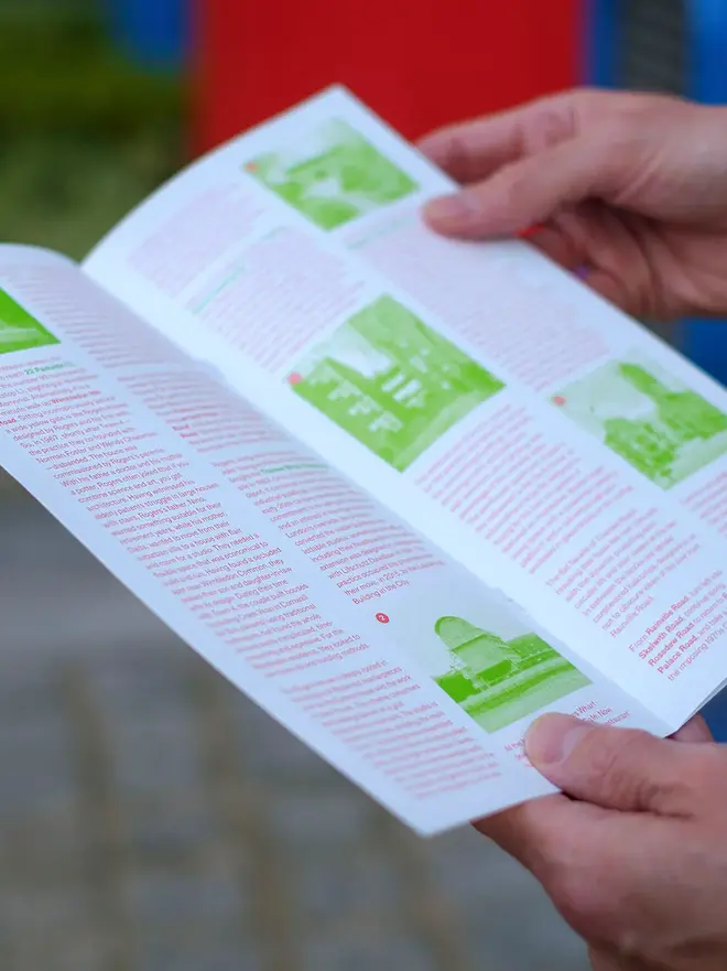 richard rogers london walking guide. a walking map of iconic london buildings.