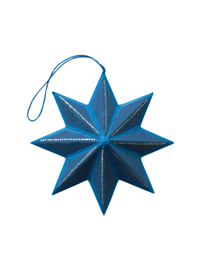 Midnight Star Screen-Printed Board Decoration