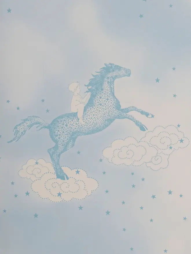 Galloping Stardust Horses Wallpaper