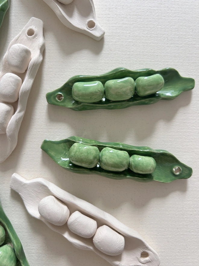 Edamame bean pods tree decs