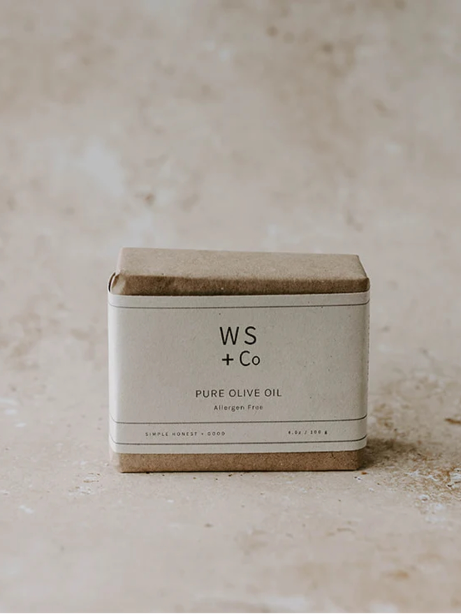 olive oil wild sage soap bar