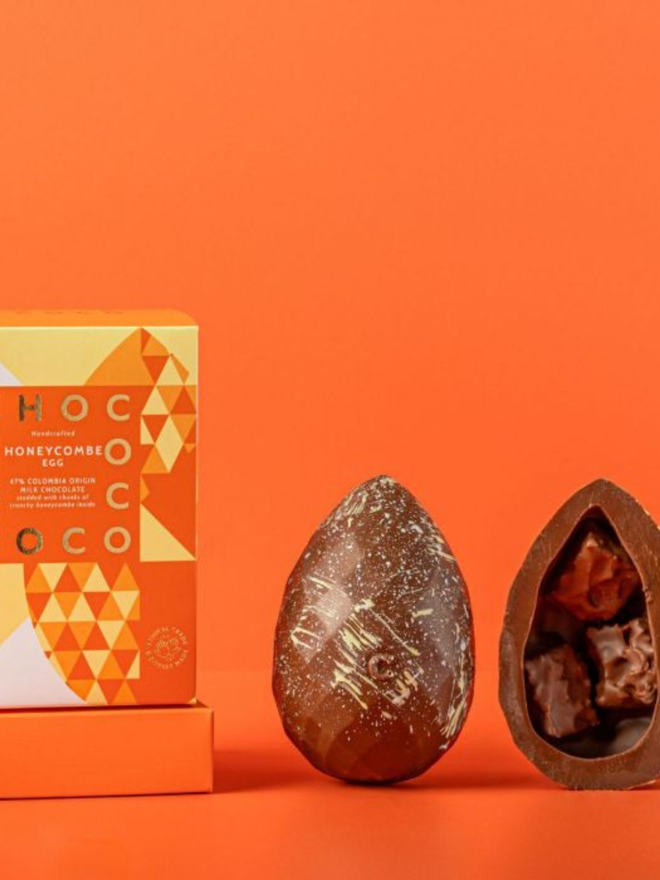  chocolate honeycomb easter egg