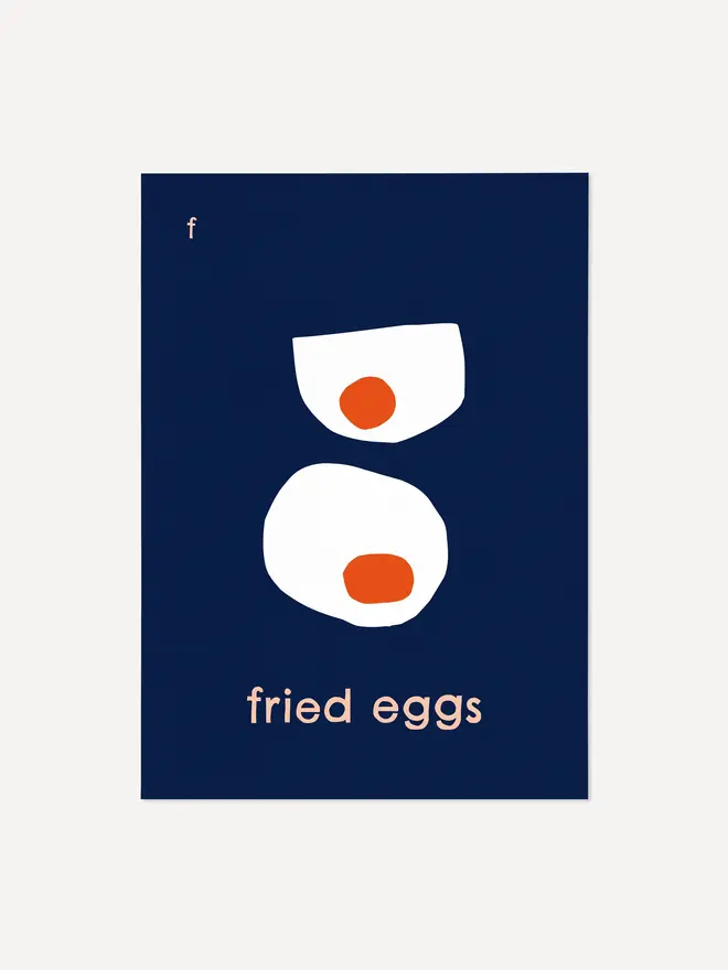 'Fried Eggs' Print