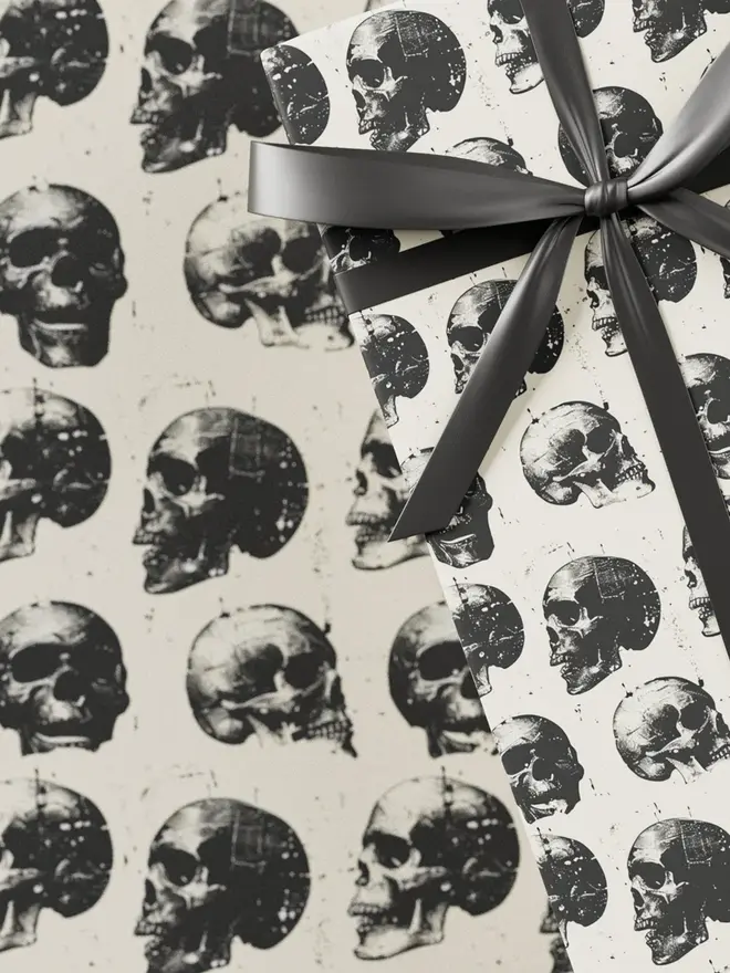 Skull Wrapping Paper