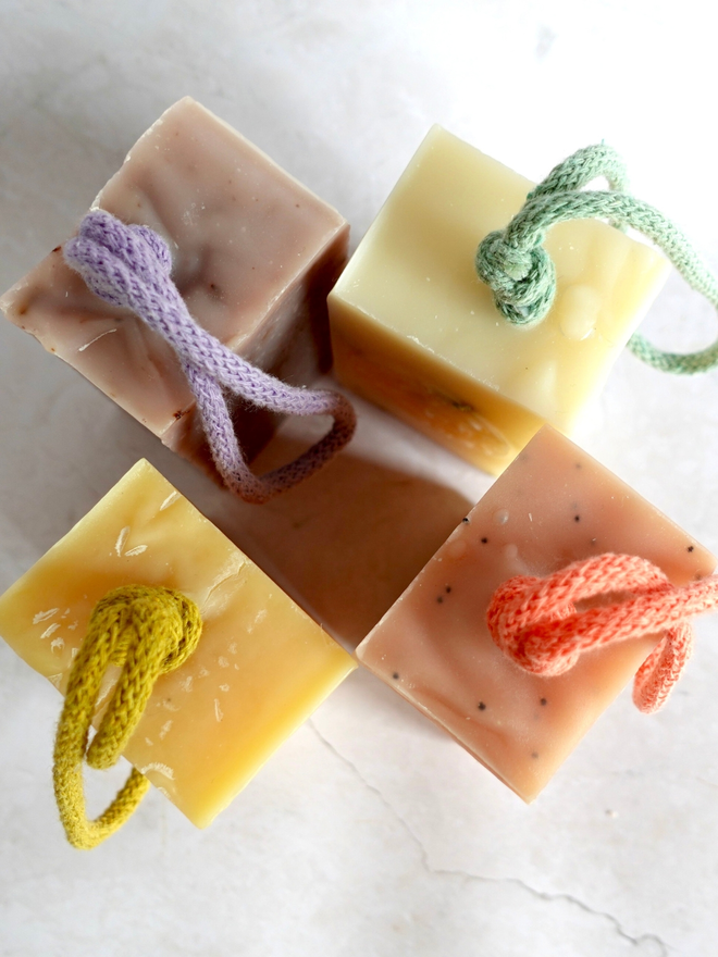Soap on a rope group shots