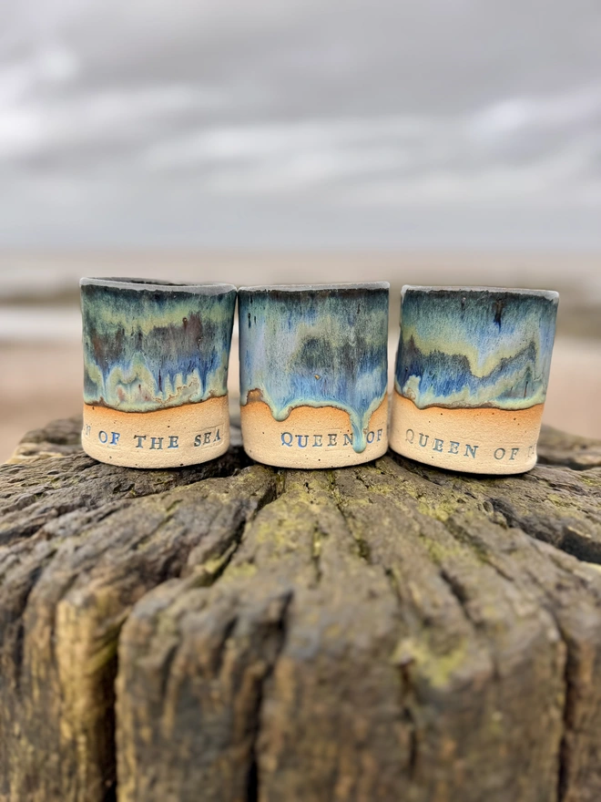 Queen Of The Sea Coastal Tumbler 