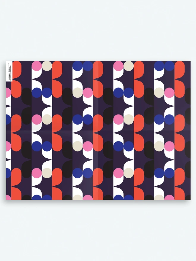 Storigraphic Graphical Print Wrapping Paper