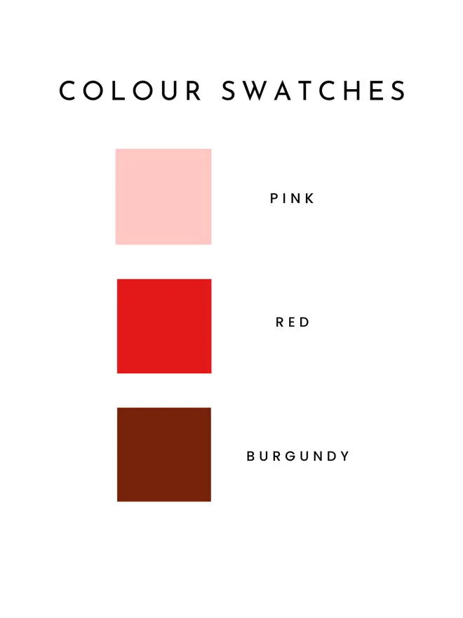 colour swatches