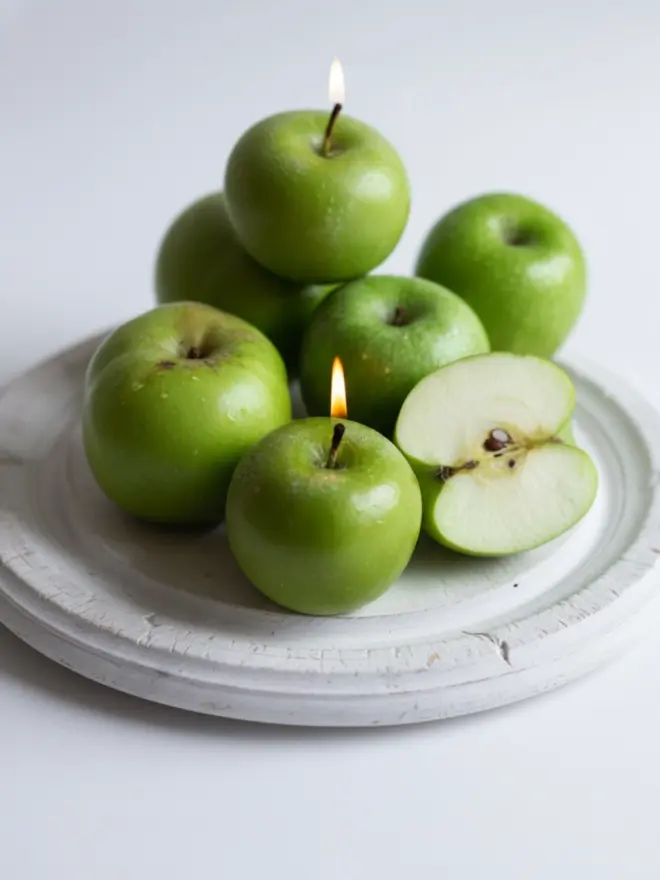 Granny Smith Apple Candle