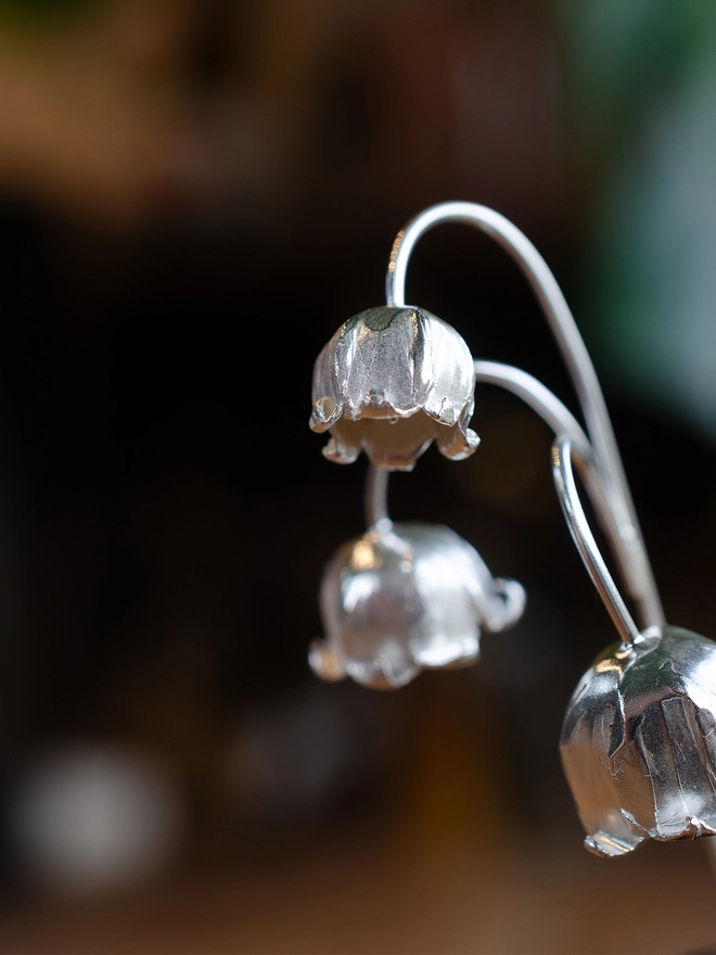 Silver Lily Of The Valley Stem By Ellenlou