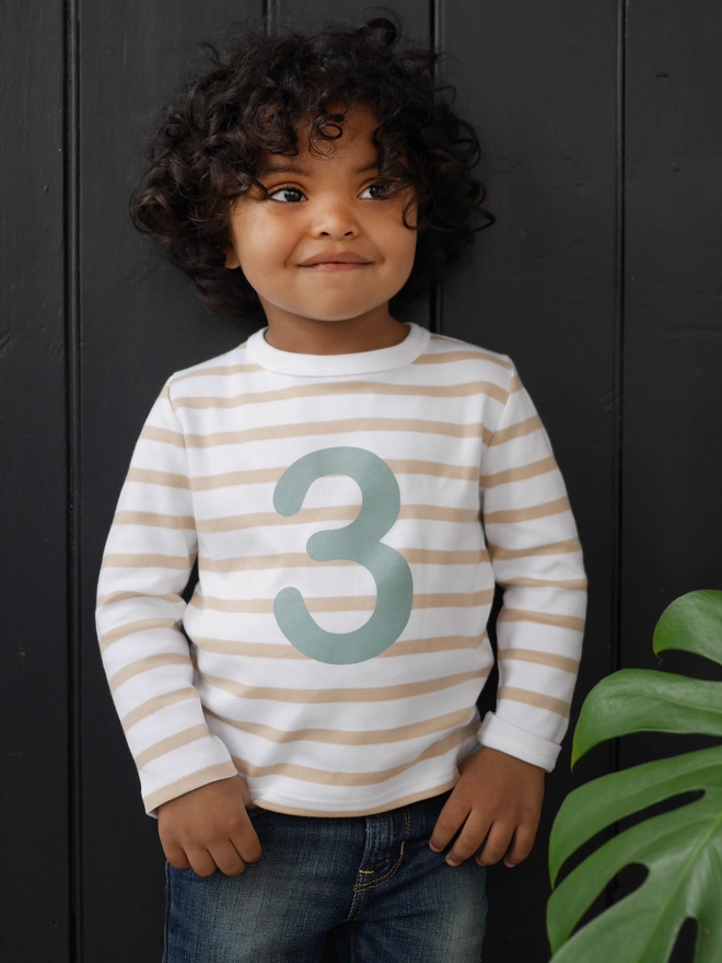 breton number 3 t shirt