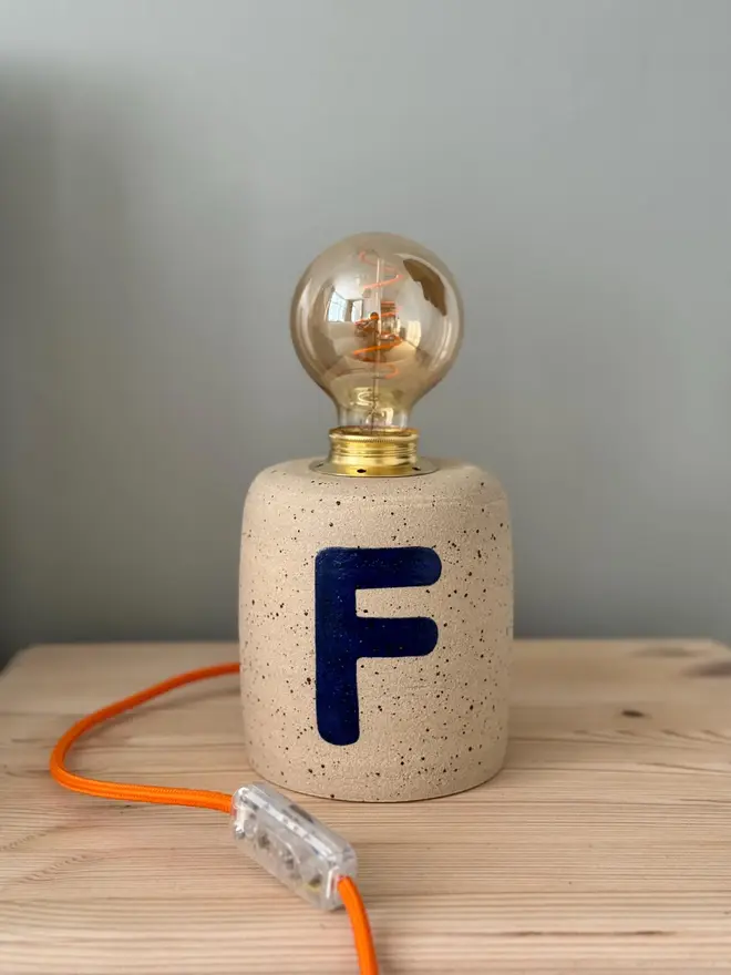 Handmade Personalised Lamp