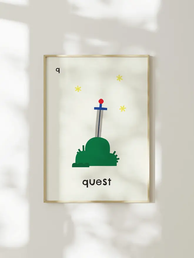 'Quest' Print