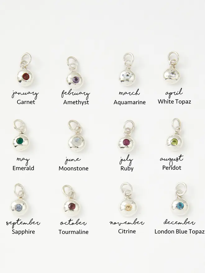 Birthstone options Hannah Weston